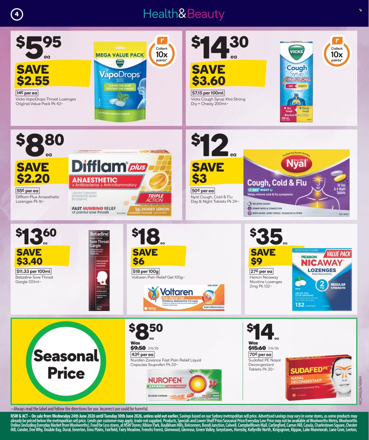 Woolworths catalogue - 24.6.2026 - 30.6.2026. Page 4