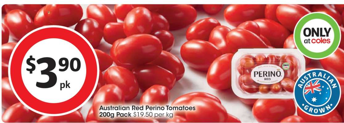 Australian Red Perino Tomatoes