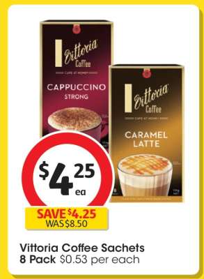 Vittoria Coffee Sachets 8 Pack