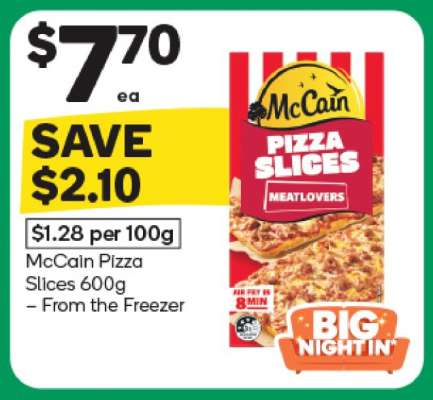 McCain Pizza Slices 600g
