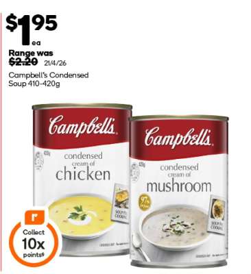 Campbell’s Condensed Soup 410-420g