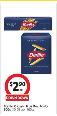 Barilla Classic Blue Box Pasta