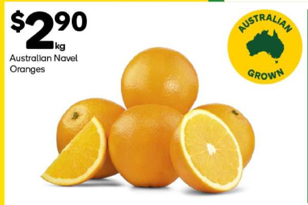 Australian Navel Oranges