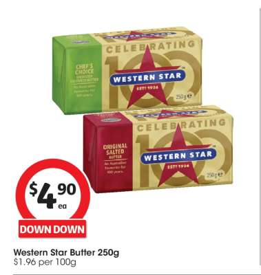 Western Star Butter 250g
