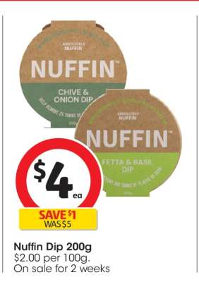 Nuffin Dip 200g