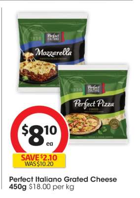 Perfect Italiano Grated Cheese