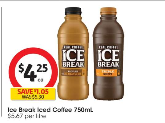 Ice Break Iced Coffee 750mL