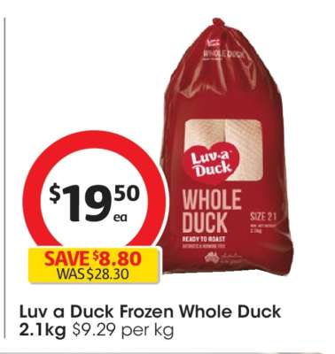 Luv a Duck Frozen Whole Duck