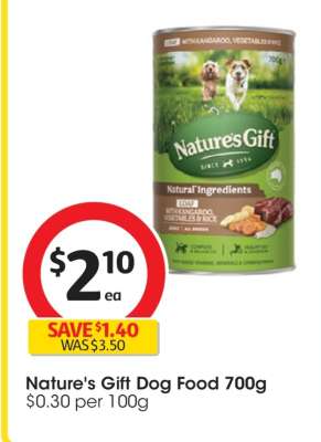 Nature's Gift Dog Food 700g