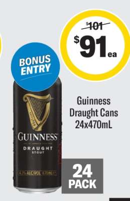 Guinness Draught Cans