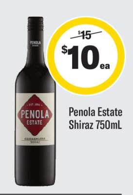 Penola Estate Shiraz 750mL