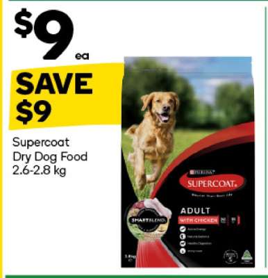 Supercoat Dry Dog Food 2.6-2.8 kg