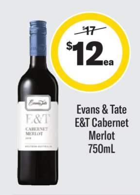 Evans & Tate E&T Cabernet Merlot