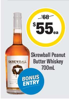 Skrewball Peanut Butter Whiskey