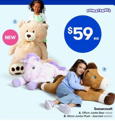 Somersault Jumbo Plush