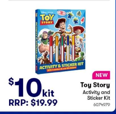 Toy Story Activity and Sticker Kit