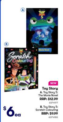 Toy Story 5: Scratch Colouring