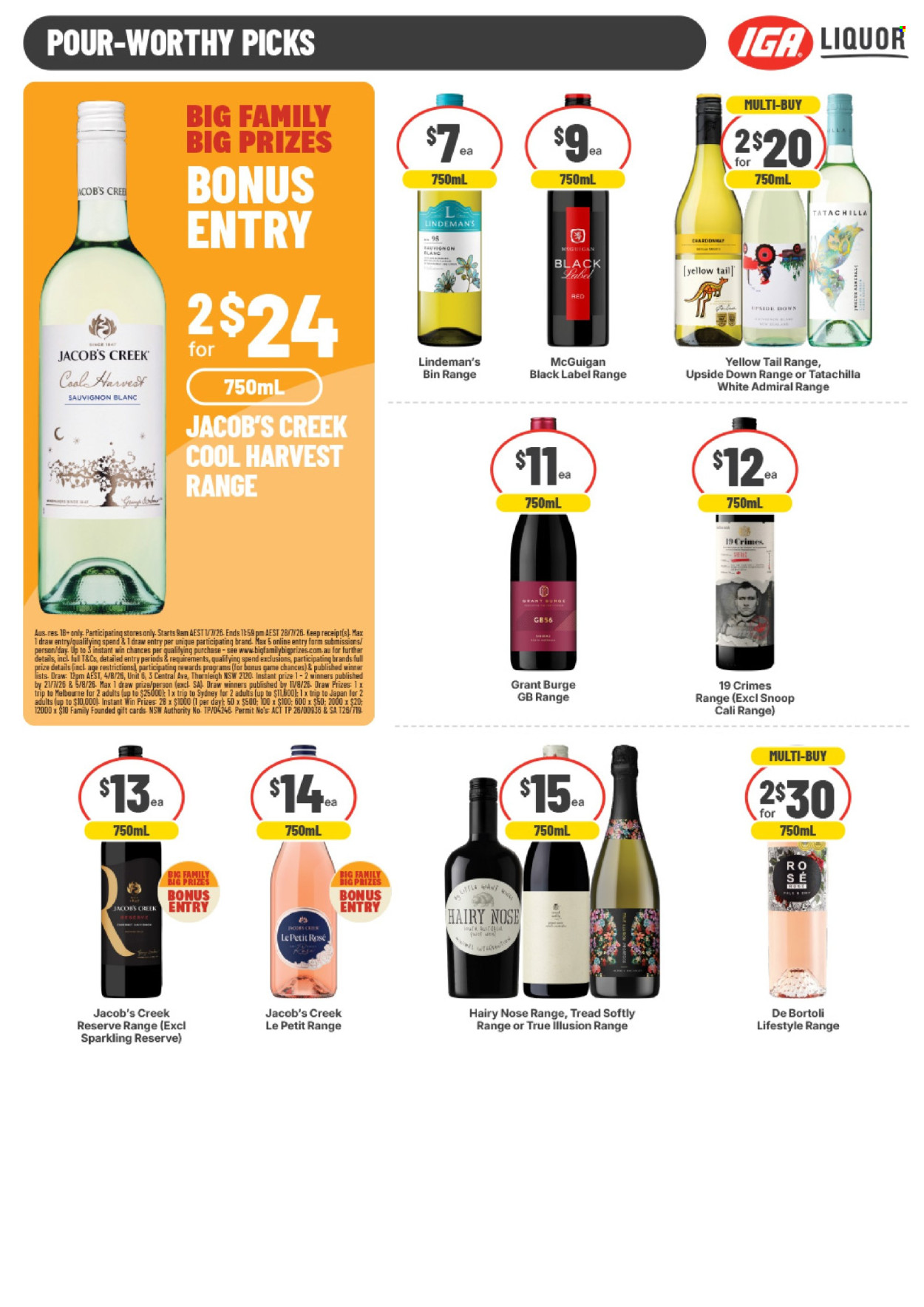 IGA LIQUOR catalogue - 1.7.2026 - 14.7.2026. Page 4