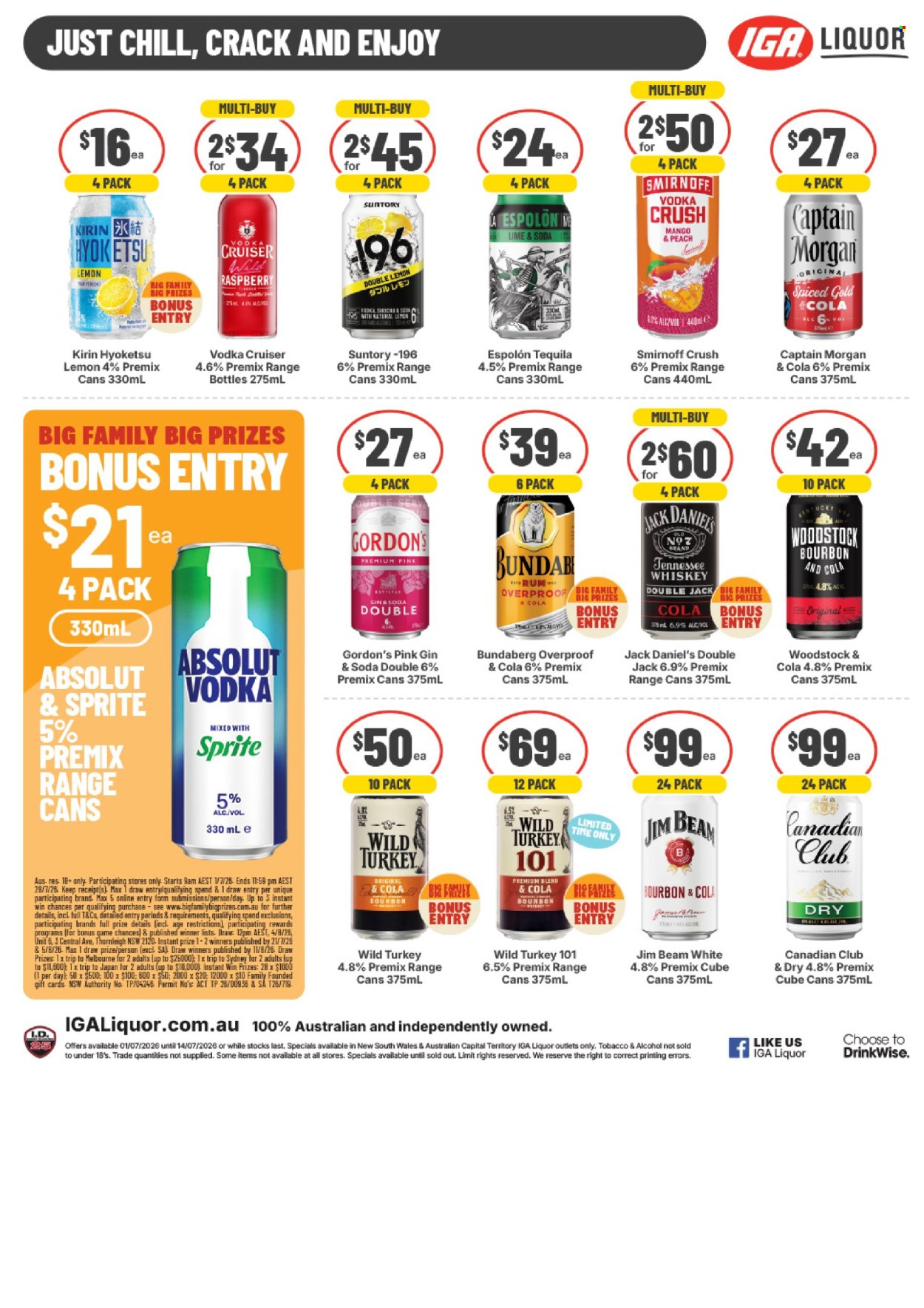 IGA LIQUOR catalogue - 1.7.2026 - 14.7.2026. Page 8
