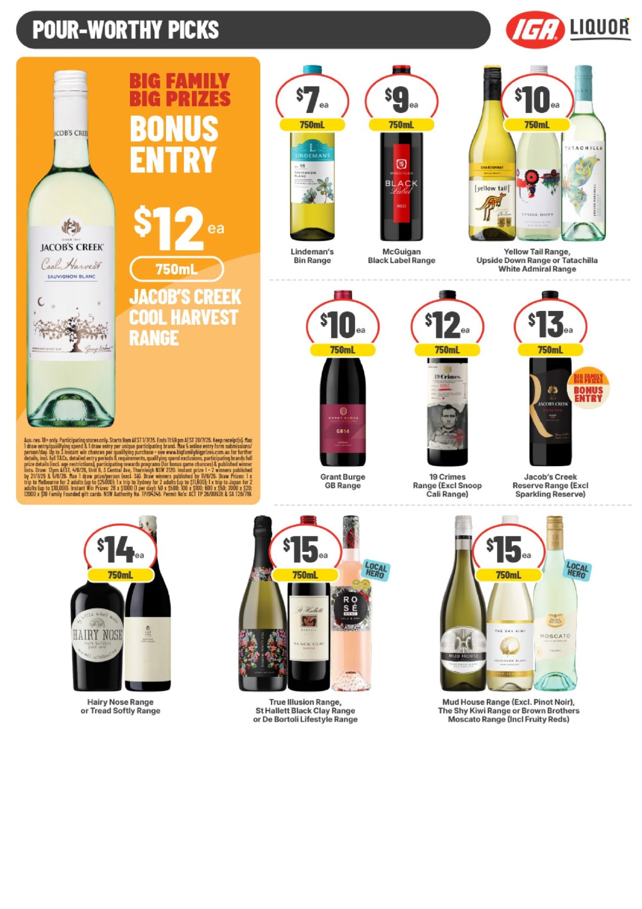 IGA LIQUOR catalogue - 1.7.2026 - 14.7.2026. Page 4