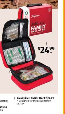 Family First Aid Kit 126pk