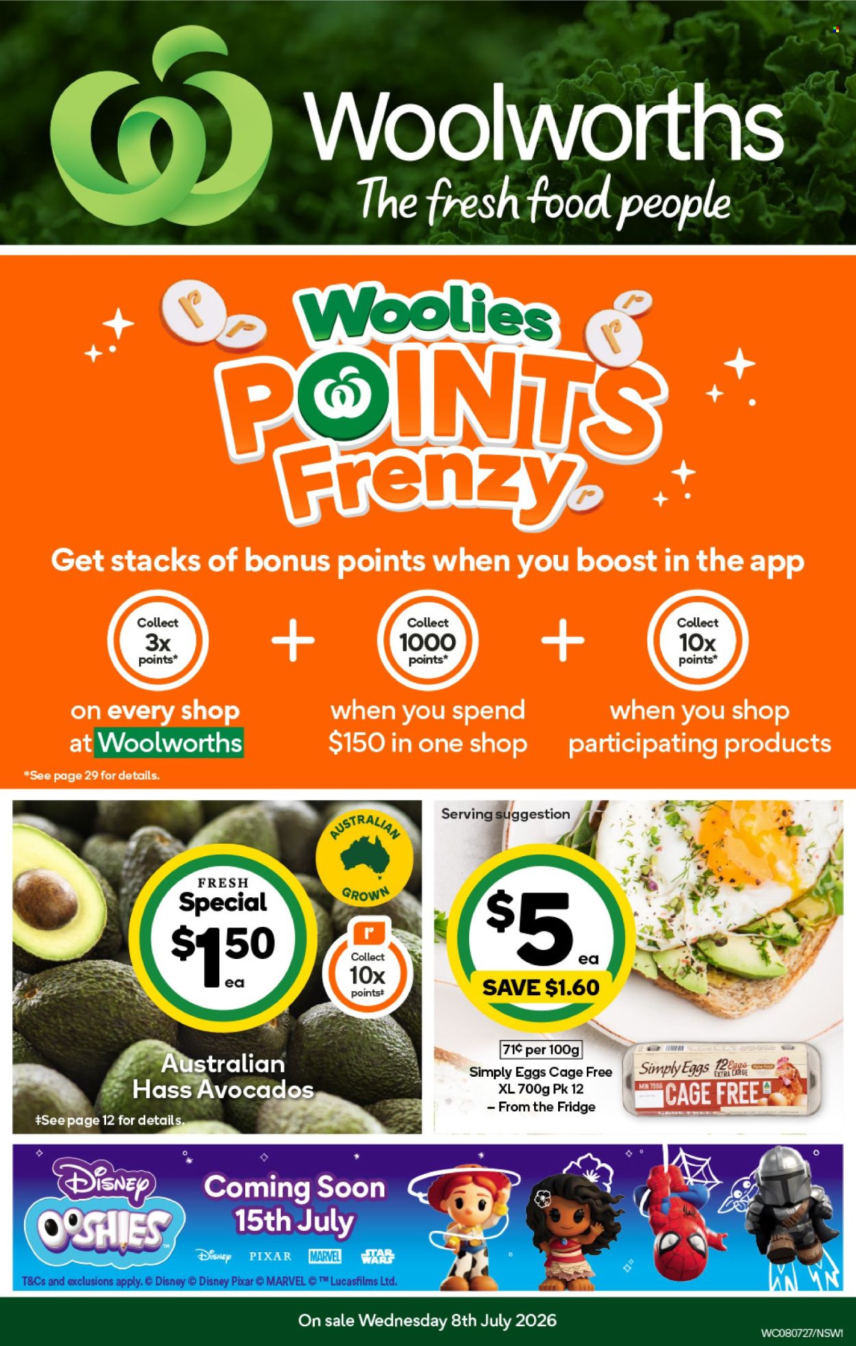 Woolworths catalogue - 8.7.2026 - 14.7.2026. Page 1