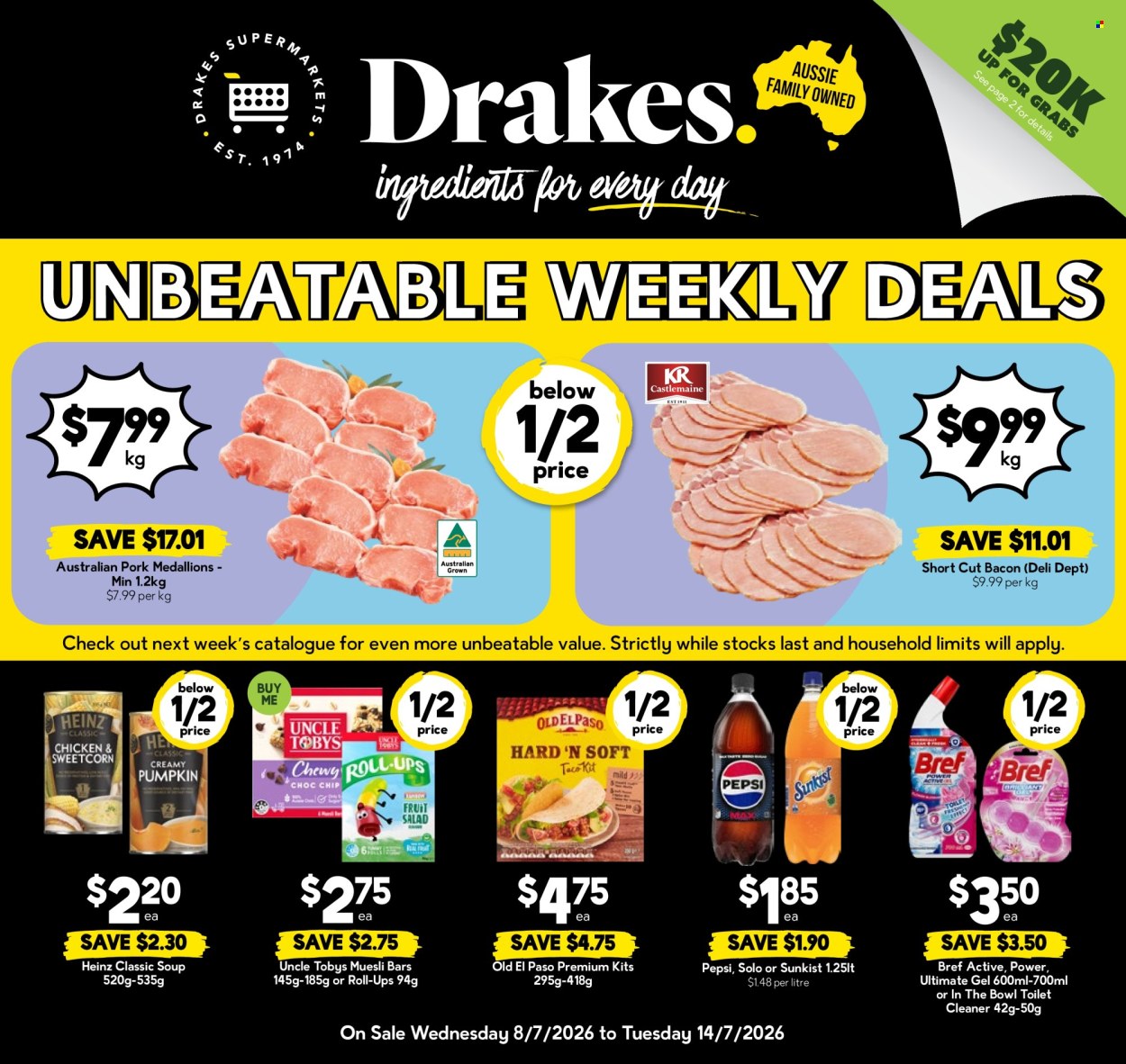 Drakes catalogue - 8.7.2026 - 14.7.2026. Page 1