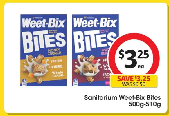 Sanitarium Weet-Bix Bites 500g-510g