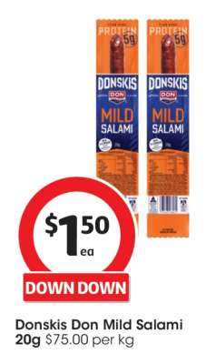 Donskis Don Mild Salami 20g