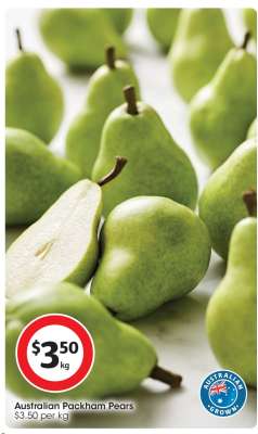 Australian Packham Pears
