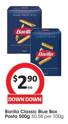 Barilla Classic Blue Box Pasta 500g