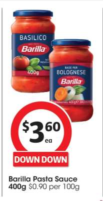 Barilla Pasta Sauce