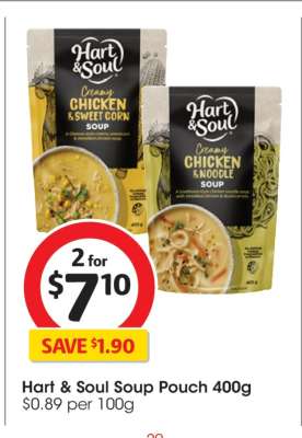 Hart & Soul Soup Pouch 400g