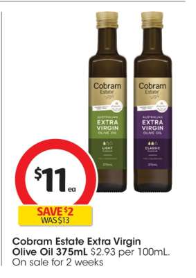 Cobram Estate Extra Virgin Olive Oil 375mL