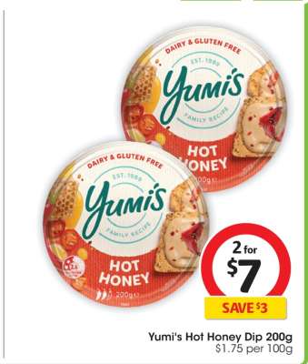 Yumi's Hot Honey Dip 200g