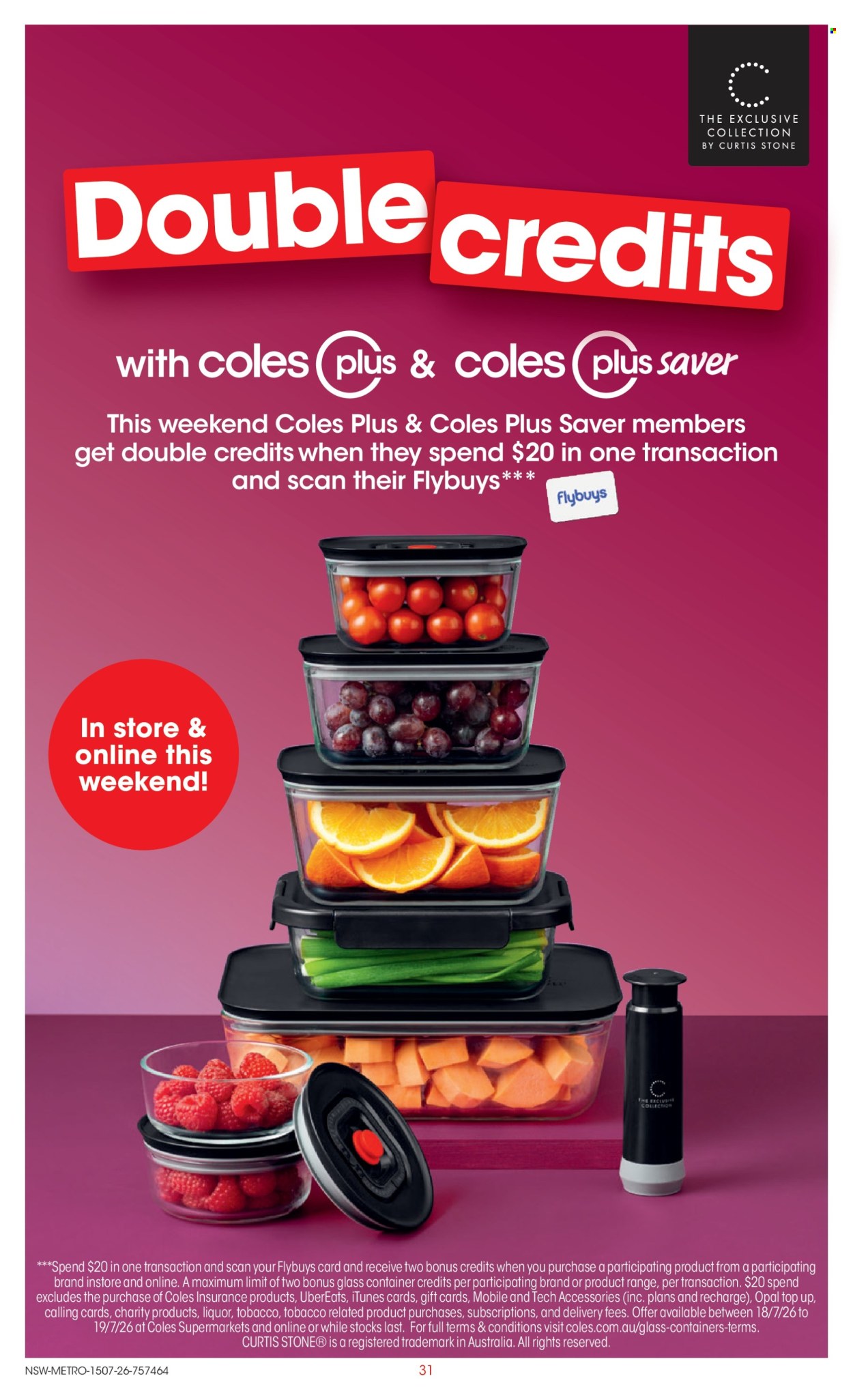 Coles catalogue - 15.7.2026 - 21.7.2026. Page 31