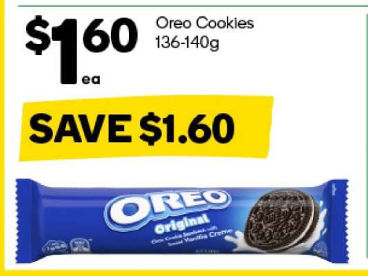 Oreo Cookies 136-140g
