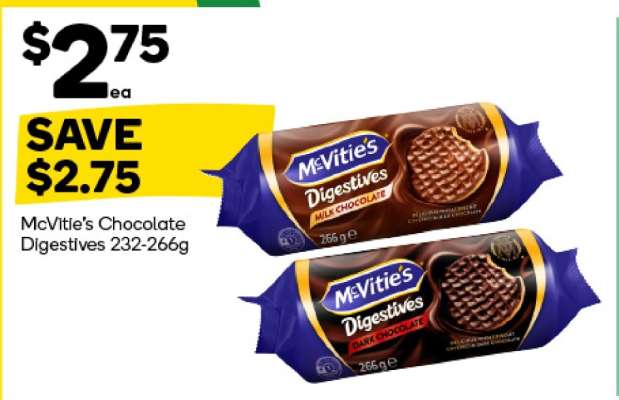 McVitie's Chocolate Digestives 232-266g