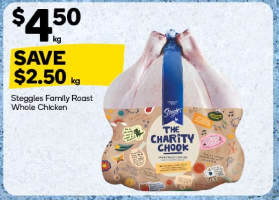 Steggles Family Roast Whole Chicken