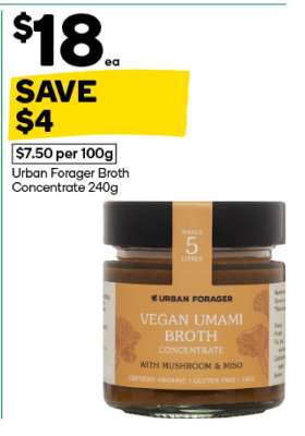 Urban Forager Broth Concentrate 240g