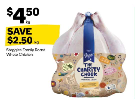 Steggles Family Roast Whole Chicken