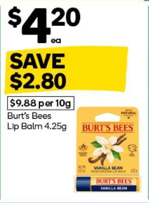 Burt's Bees Lip Balm 4.25g