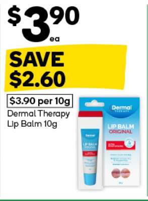Dermal Therapy Lip Balm 10g