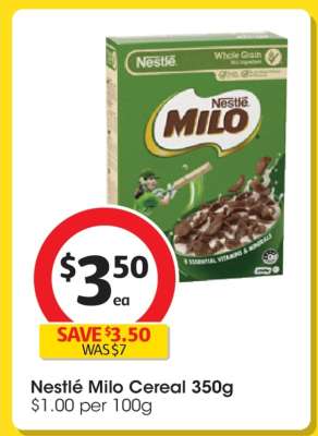 Nestlé Milo Cereal 350g