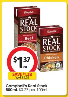 Campbell’s Real Stock