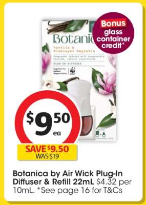 Botanica by Air Wick Plug-In Diffuser & Refill 22mL