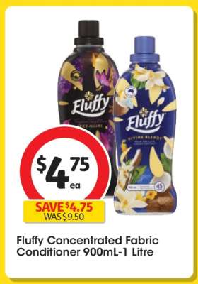 Fluffy Concentrated Fabric Conditioner