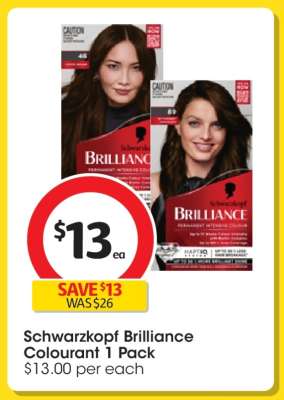 Schwarzkopf Brilliance Colourant 1 Pack