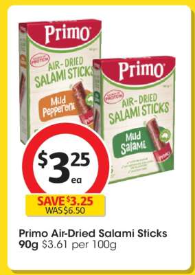 Primo Air-Dried Salami Sticks