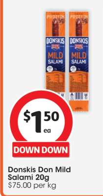 Donskis Don Mild Salami 20g